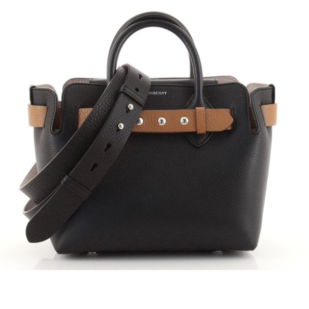 Burberry Belt Tote Leather Mini